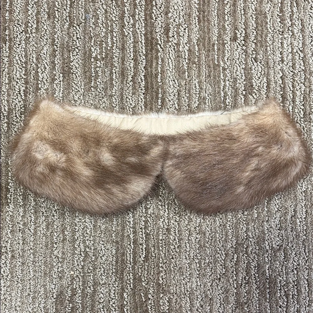 Vintage Mink Fur Collar - Picture 1 of 7